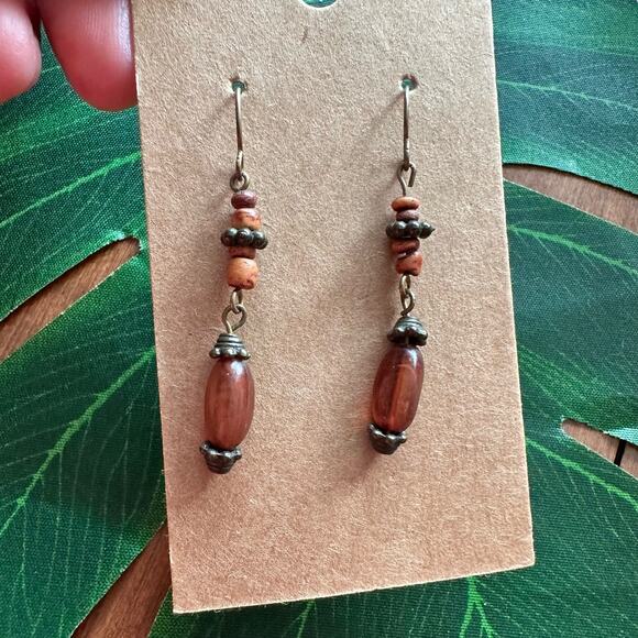 BOGO FREE BEADED BOHO EARRINGS - Picture 1 of 4